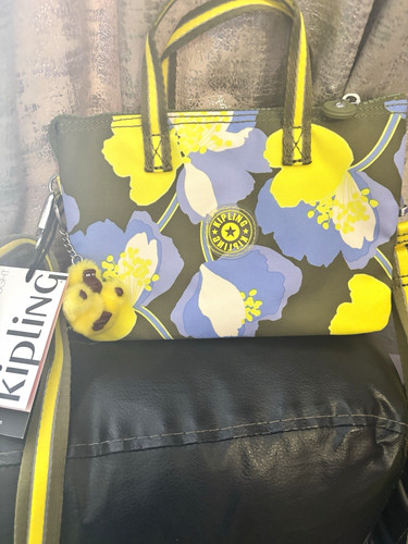 Kipling kyla floral green - kyla,