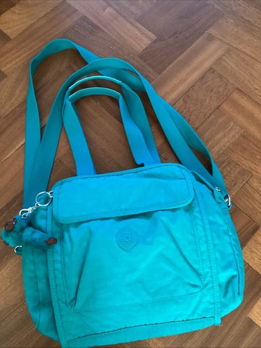 Kipling green handbag - green,