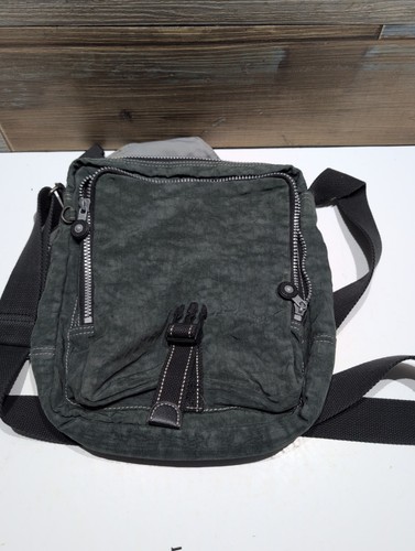 Kipling green sling bag canvas - kipling,