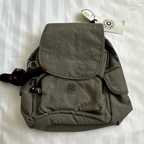 Kipling moss green daypack - kipling,