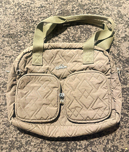 Kipling quilted green - quilted, nylon