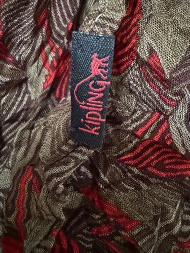 Kipling palm pattern scarf - kipling,