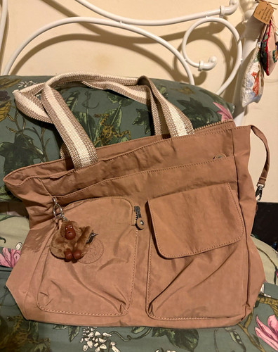 Kipling beige nylon - nylon, bag