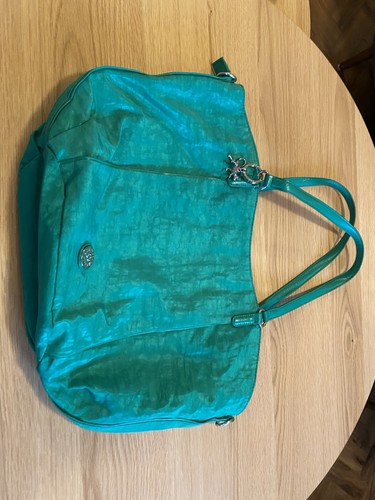 Kipling green tote bag - tote, with